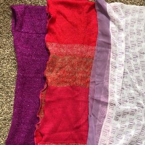 Bundle of 3 scarves!